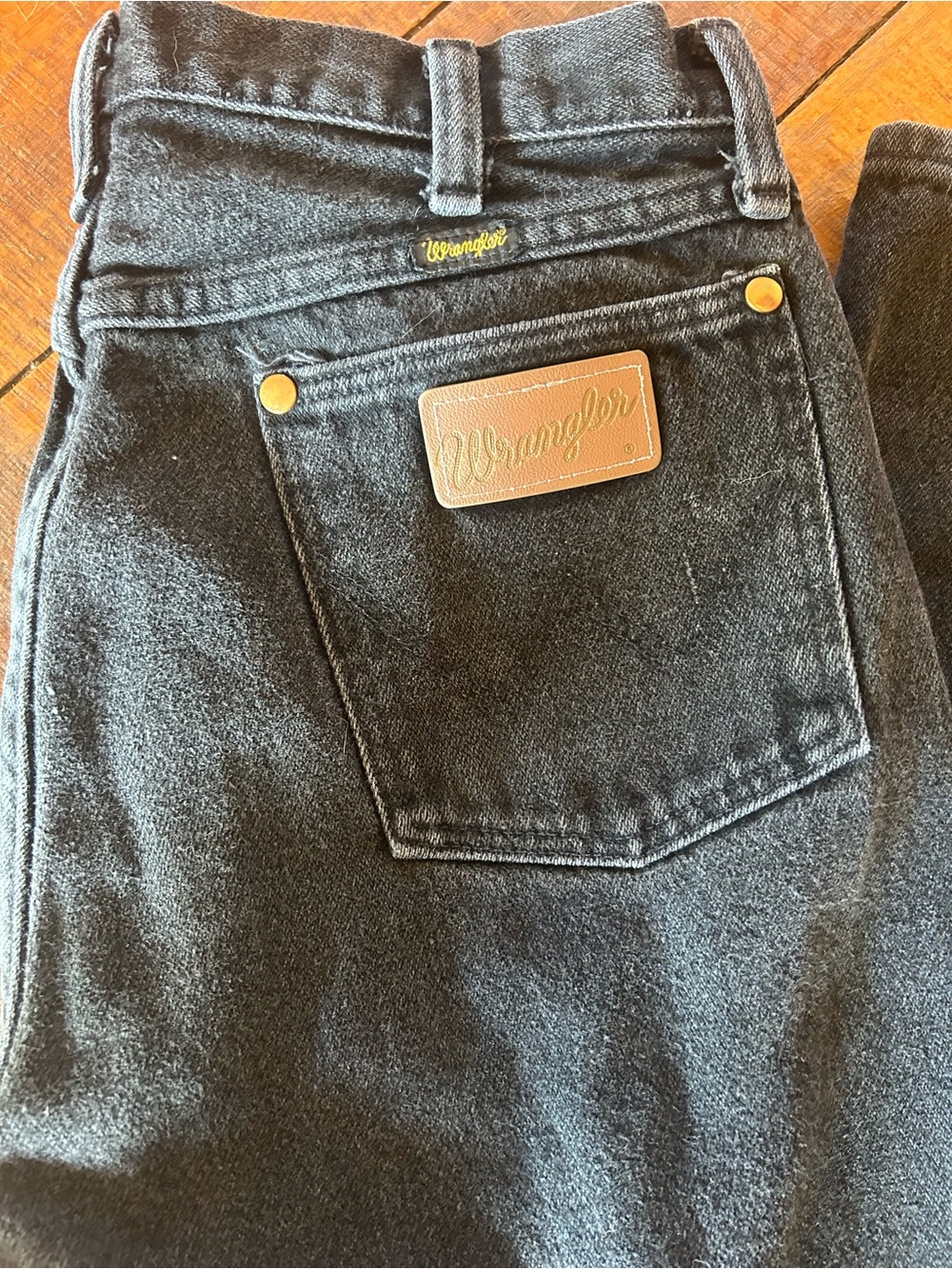 Women’s Vintage Black Wranglers